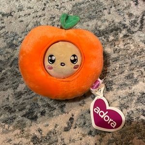 Adora farm fresh scented cute peach pit plush